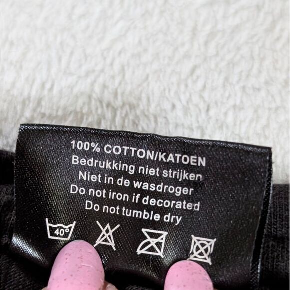 Cannabis Coffee Graphic T-Shirt Unisex Small/Medium Black Dampkring Amsterdam - Picture 5 of 7